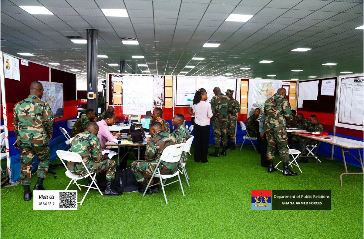 GhArmedForces's tweet photo. The Chief of the Defence Staff (CDS), Lieutenant General William Agyapong, has officially closed Exercise RESOLUTE SYNERGY 2026 following its successful completion on Thursday 27 August 2026.

Full Story on: https://t.co/chfXmp6xVZ

Story by Lance Corporal Semabia Emmanuel Nyame &  Gadugah Lily Brenda
Pictures by Ibrahim Baba