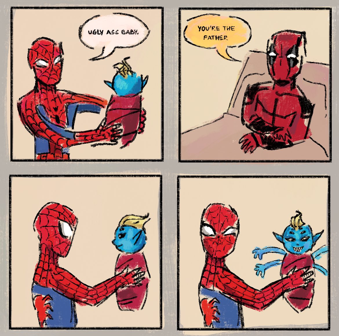 tima919877's tweet photo. #spideypool #spiderman #deadpool https://t.co/ZjGOzJF6mh