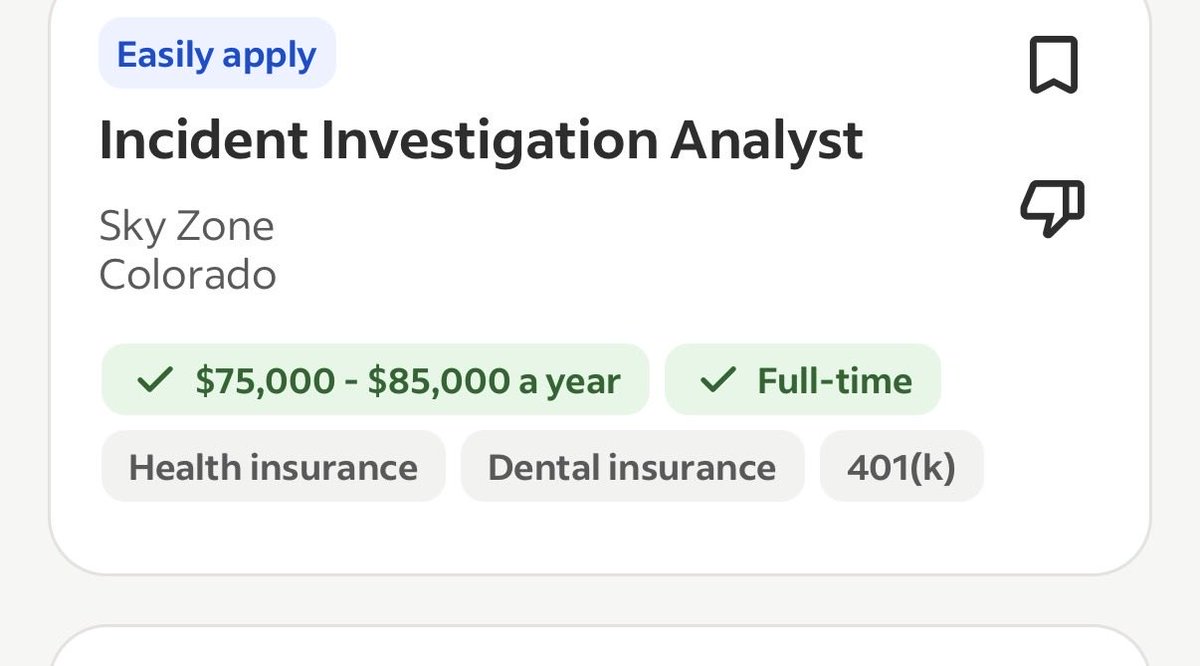 bzamarron12's tweet photo. How many incidents does it take to warrant a well paid analyst https://t.co/jb0ZuMsEHf