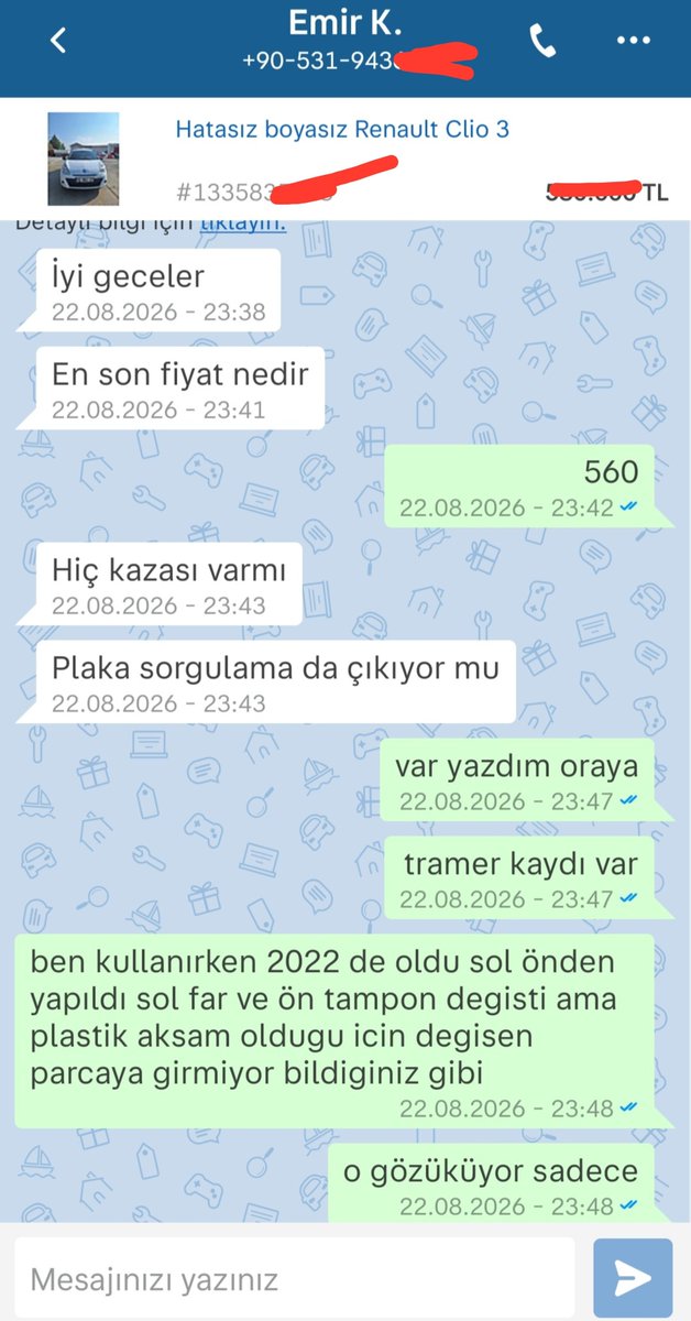EnesGerim's tweet photo. Arabamı satarken şahsına münhasır bir adamla karşılaşmıştım. https://t.co/EGapaeHvak