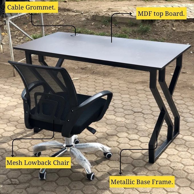 brianohanga's tweet photo. 1.2m office desk &amp; secretarial chair set   
Price:kshs 14,999/=   
Call/WhatsApp: 0711704693.
We deliver countrywide in Kenya

Acheampong Luke Shaw #TransformingLives Hasan Piker #BBNaija #icttransformation Barco #KatibaAt16 Nepal tyranny of small numbers https://t.co/NZcaBMlkvg