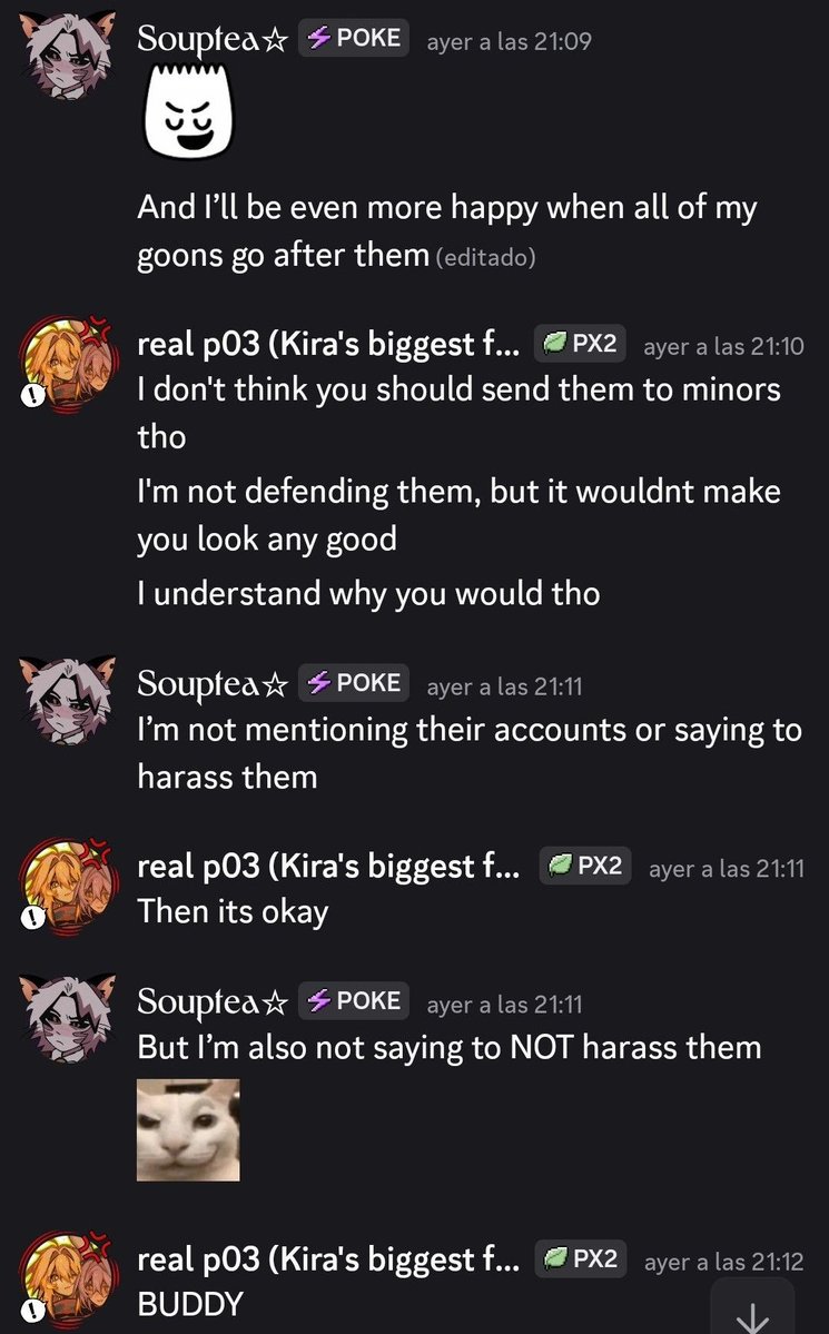 sapasaprata's tweet photo. @Soupteaa how dare you doxx minors and now you're allowing your fanbase to encourage a mentally ill 14 year old to cut ????? https://t.co/c2GrEuFQ78