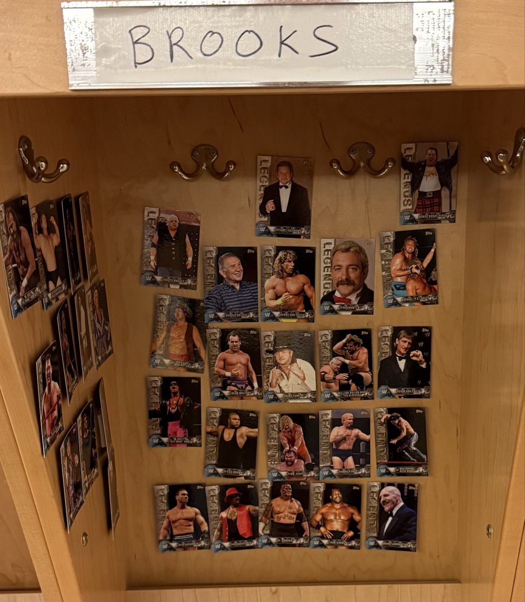 BrooksJensenWWE's tweet photo. Everyday motivation 
#WWENXT https://t.co/AwkPkKTF1Y
