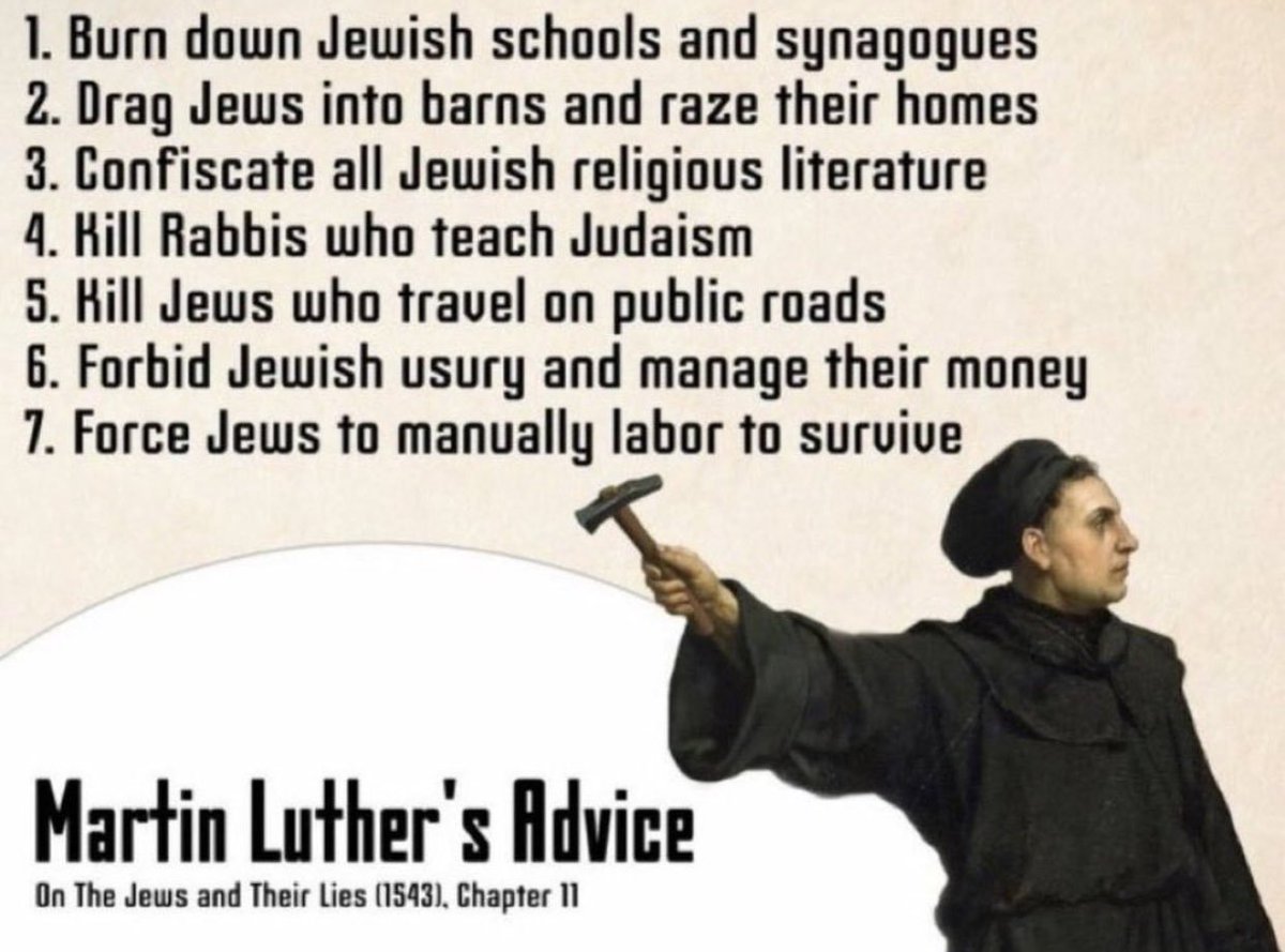 SchizoScout's tweet photo. @RyanBea64600306 @CoreyJMahler @HwsEleutheroi I used to as well until the Mossad funded bridge burning. 

Since then and learning about Epstein child "jerky", I have come to conclusion that Luther was moderate on that particular question. https://t.co/LfB1jAFgbc