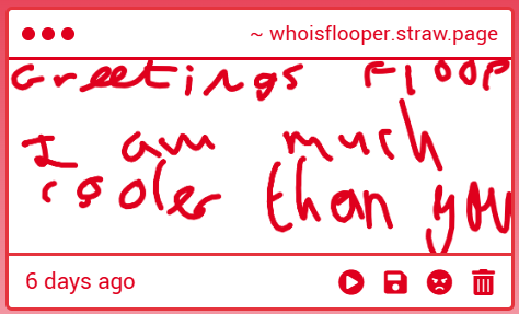 flooooooooper's tweet photo. 4/5

slander? in MY strawpage? ok. https://t.co/hkE7mxDOWb