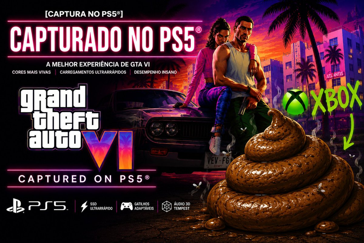 Neroknot66's tweet photo. @arielsis #xbox console fezes é Irrelevante para #Rockstar e #gtavı https://t.co/iaicz51nC6