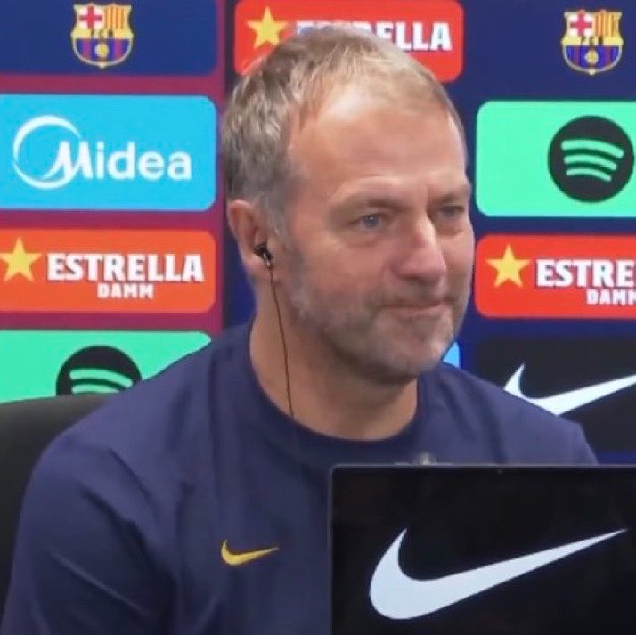 UTD_Seth001's tweet photo. 🚨Hansi Flick on Lamine Yamal’s performance for Barcelona against Athletic Club after failing to score in his last two games:

🎙️ Reporter: “Hansi, Lamine hasn’t scored in his last two matches. Are you concerned about that?”

🗣️ Hansi Flick: “No, not at all. Every game is not about one player scoring goals. Football is won by a team, not by one individual.

Lamine had moments tonight where he looked dangerous and came close to scoring, but it just didn’t happen. That’s football. We don’t want players who only contribute when they score. We need players who can impact the game in different ways, and Lamine is that type of player.

You could see his work rate tonight and everything he gave to help us get the victory. For me, if anyone deserves to be praised, it’s Lamine Yamal. His second half was excellent.

You could see the smile on his face when he was playing and you could hear the fans applauding him. That tells you everything.

It’s not always about the goals. It’s about the impact a player has on the team, and tonight Lamine had a big impact.”