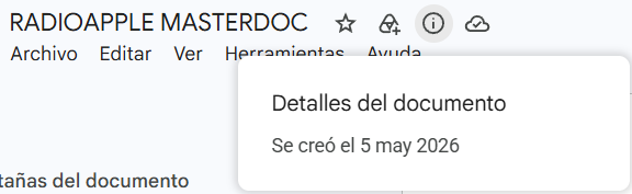 IoneXaila's tweet photo. @ariune_ Además, el doc no existe desde 2025 este es un doc reciente, fue creado en mayo de este año, lo puedes ver en google documentos. https://t.co/4LbRT9hI8t