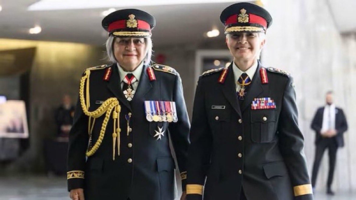 C_3C_3's tweet photo. If we end up going to war with Canada over the Lake America vs Lake Ontario battle I’m not too worried.

Canada’s top military brass.👇 https://t.co/K0f1XbCGSF