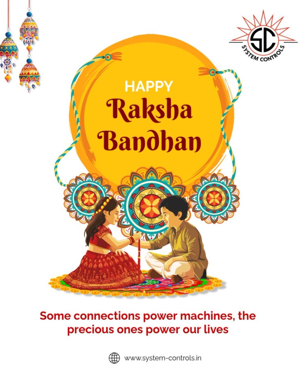 systemcontrolsx's tweet photo. Wishing all our customers, partners, friends, and their families a very Happy Raksha Bandhan! ❤️

Hope you have a beautiful day celebrating the bonds that matter most.

Team System Controls
#RakshaBandhan #HappyRakshaBandhan
#SystemControls #FestivalOfIndia
#BrotherSisterBond https://t.co/93iTJfjk3W