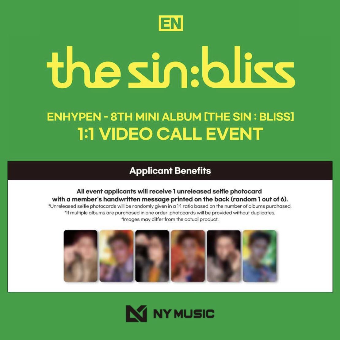 310______hoon's tweet photo. ENHYPEN THE SIN：BLISS
NY MUSIC ヨントン 1.0

✔️全メンバー⭕️
✔️OT6セットも⭕️

⚠️初めての方は固ツイ確認
⚠️固定枠の方はお声掛け不要です！

こちらにリプください🙇🏻

#ENHYPEN共同購入 https://t.co/1yvkj0VcqA