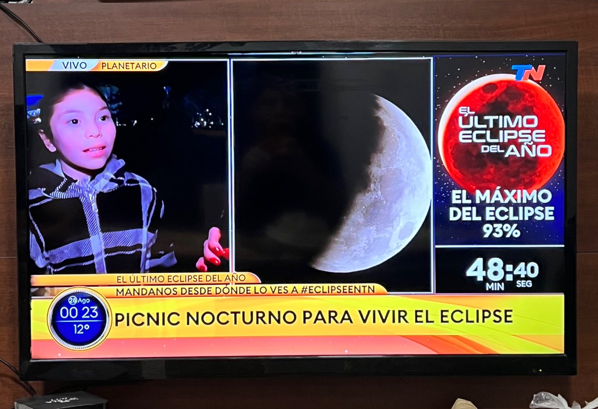 Rolyszk's tweet photo. #eclipseentn
Desde el Norte Argentino
Las Breñas, Chaco https://t.co/DDDAiBmuHy