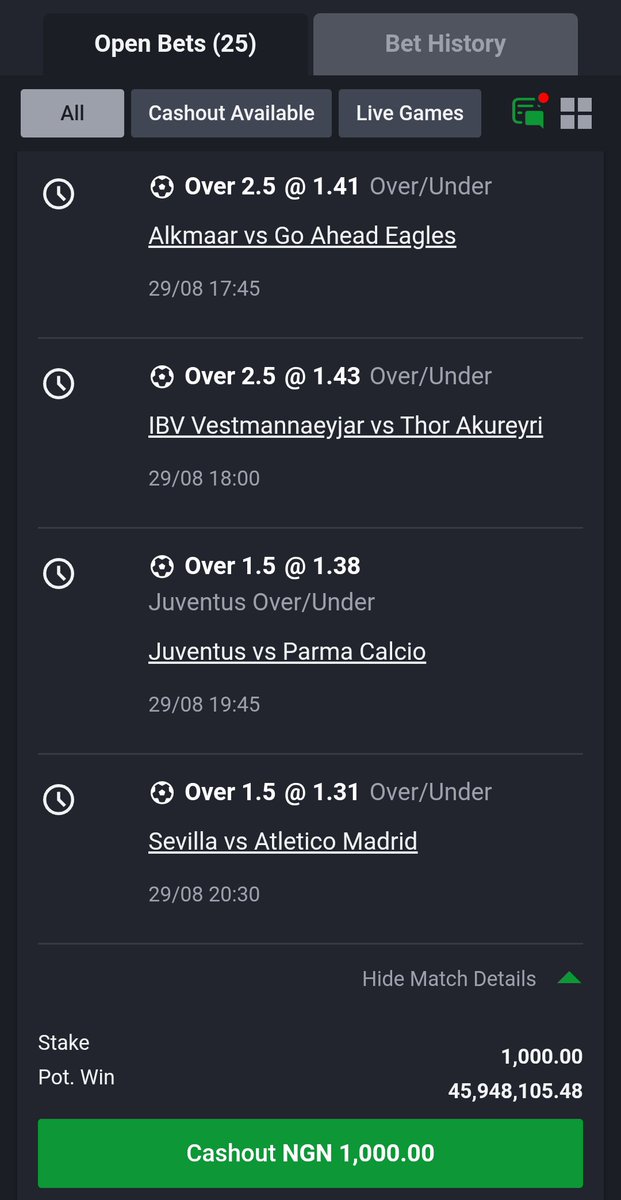 precibaby4's tweet photo. 29/29⏳

Sportybet code 👇 

VN6910 https://t.co/iij0cbGteS