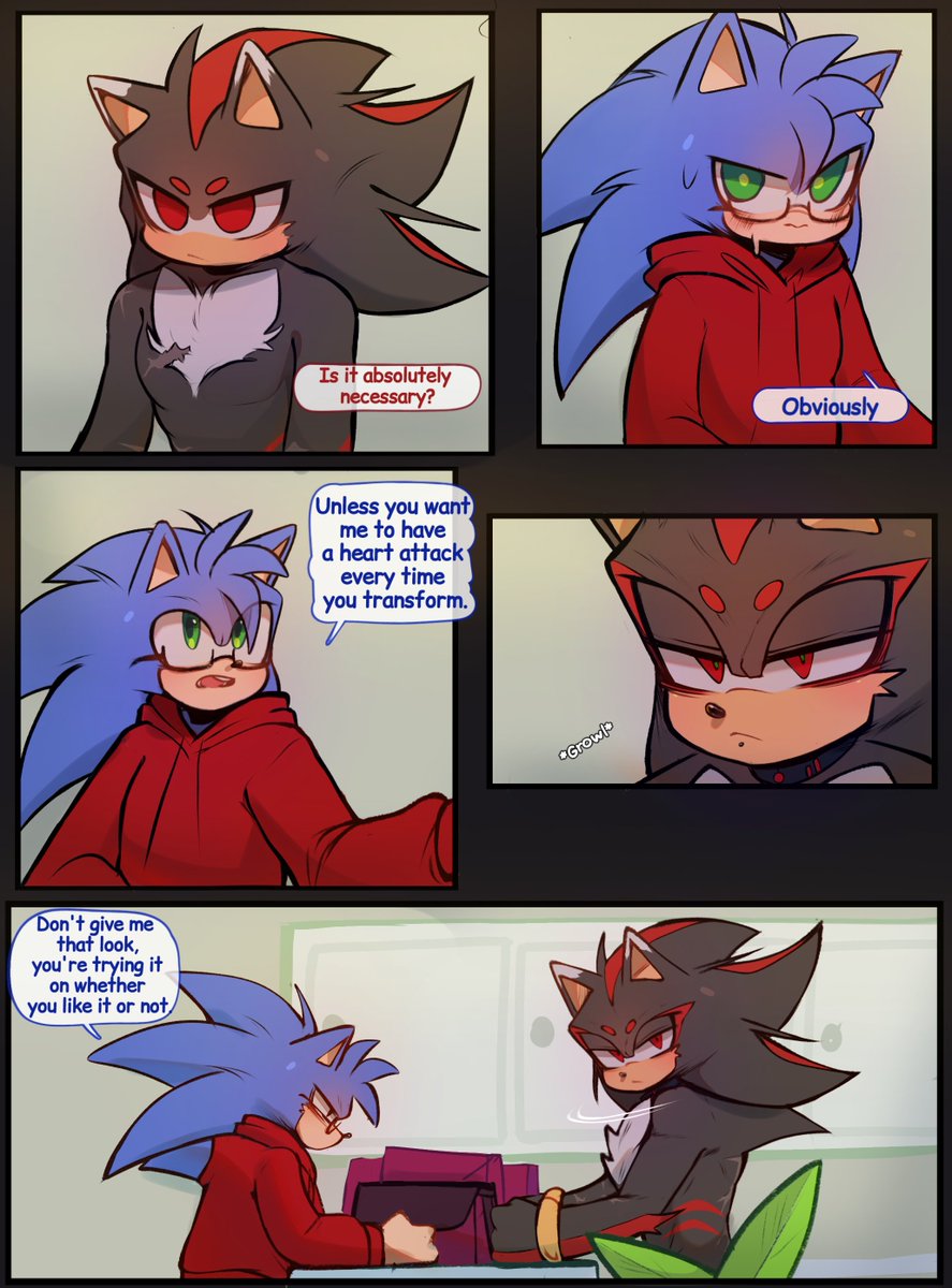 MephyChiquita's tweet photo. ☆Falling Star AU☆
•Chapter 7 ✨️  (1/2)
↓(1)💙

(Reposted because of a mistake LMAO 😭)
#sonadow #Shadonic
#sonicthehedgehog https://t.co/X9FLTBYZiE