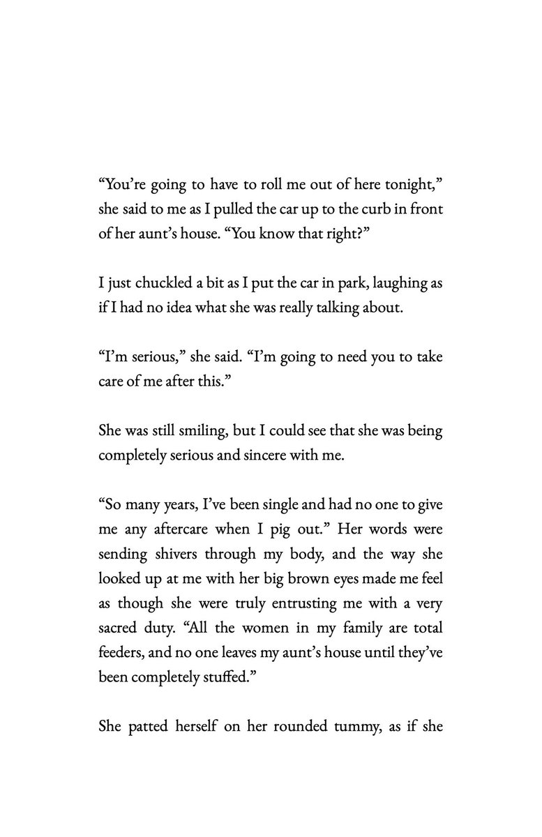 ljrockarts's tweet photo. Stay With Me is now on @fantasyfeeder
Read a few sample pages here…
#bbwromance #weightgain #wgfiction #weightgainstory #feedism #feederism #feedistfiction #fatfetish #fat #fatlove #fatisbeautiful https://t.co/u2EZSZP88T