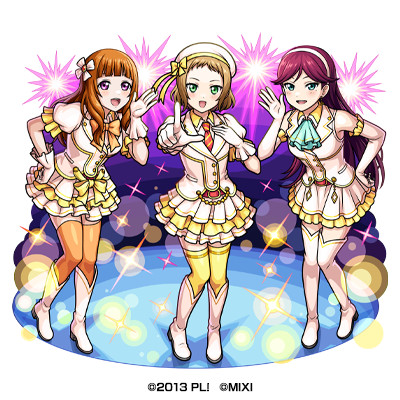 oricon_anime_'s tweet photo. 『ラブライブ！』モンストコラボ決定　
μ'sのガチャ、Aqours獣神化・改が解禁
https://t.co/x46ZCwyJPf
⠀
μ'sの1～3年生、A-RISE、Saint Snow
計5ユニットが期間限定のガチャ登場
⠀
🔸コラボクエスト
高坂穂乃果、絢瀬絵里、小泉花陽、矢澤にこ
🔸ミッションクリア報酬
南ことり、園田海未、星空凛、西木野真姫、東條希