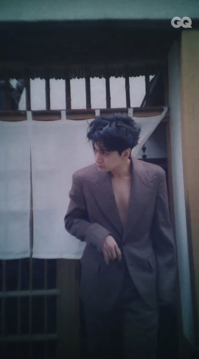 steph_take's tweet photo. めちゃ好き✨
匠海くんかっこいい🩵

#北村匠海
#迷妹日常murmur 
#GQJAPAN https://t.co/4vgEfMogKl