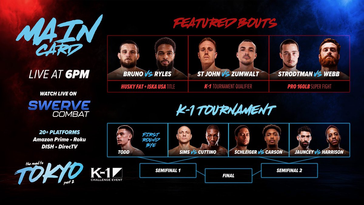 huskyfatfights's tweet photo. @SwerveCombat is the spot. See you there!! #huskyfatfights #k1 #theroadtotokyo #kickboxing #normanok https://t.co/ExUA8iL4C1