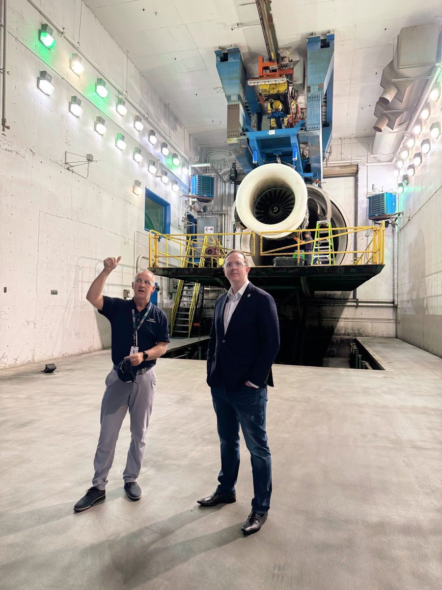 RepBrianJack's tweet photo. Thank you to Delta Air Lines for inviting me to tour Delta TechOps’ cutting-edge facility at Hartsfield-Jackson Atlanta International Airport today!  

I enjoyed meeting with many hardworking constituents who maintain, repair, and overhaul Delta’s fleet of more than 1,000 aircraft.  

We discussed the importance of workforce development, and the impactful partnerships and programs Delta has forged with institutions like West Georgia Technical College.  

Our Congressional District is home to more Delta Air Lines employees than any other district in America, and I am proud to be their voice in Congress!

@Delta