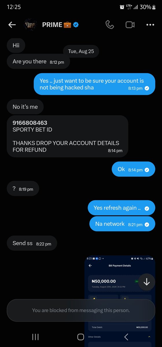Buga1b's tweet photo. @PRIMEAU109  Refund my 50k 
You betrayed my trust and now you block me for helping you ... https://t.co/GPmOUomPMB