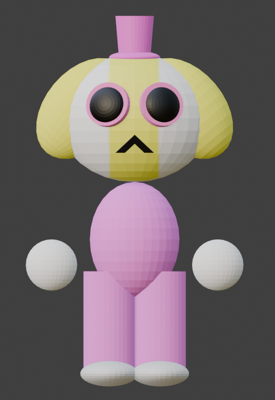 TonyMarcha25788's tweet photo. Model is done! Say hi to Clara (Nickname) aka, #Dside #Mellow or #Rodger from #Endacopia! Instead of being a clown she’s a child whose dad is a mafia boss aka The surgeon! Who’s always busy. She’s dreams of becoming a champion wrestler! #Fnf #Fridaynightfunkin @DastardlyDeacon https://t.co/XnAC1eOTLk