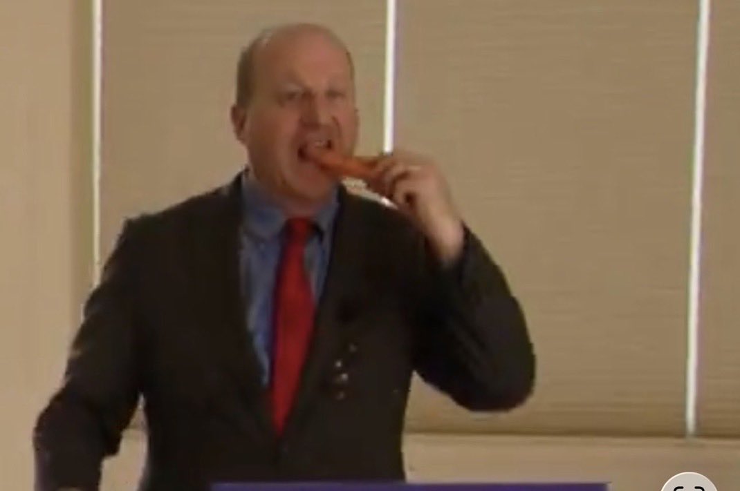 NuggsLifeCO's tweet photo. @GovofCO Be honest, you deep throated the fuck out of one like you did the carrot. https://t.co/2AHrTKPPhk