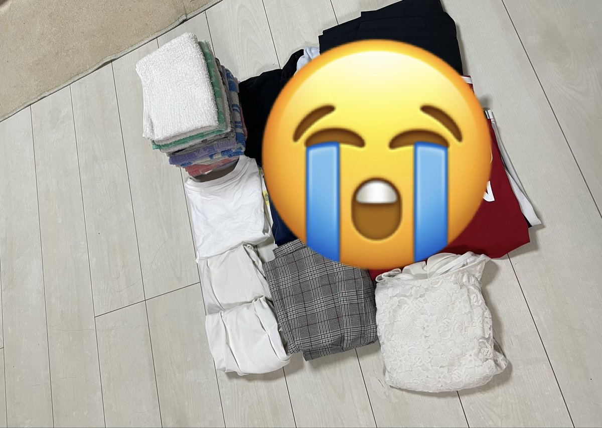 pandasan2020's tweet photo. 昨日仕事から帰ったら洗濯物が畳んであった👀
地獄の思春期、警察やら児相やら児童精神科にも世話になり、辛くて辛くて通勤電車内でも涙が止まらなかったあの日々の後にこんな未来が待っていたとは… https://t.co/n8zJ9YlRf7