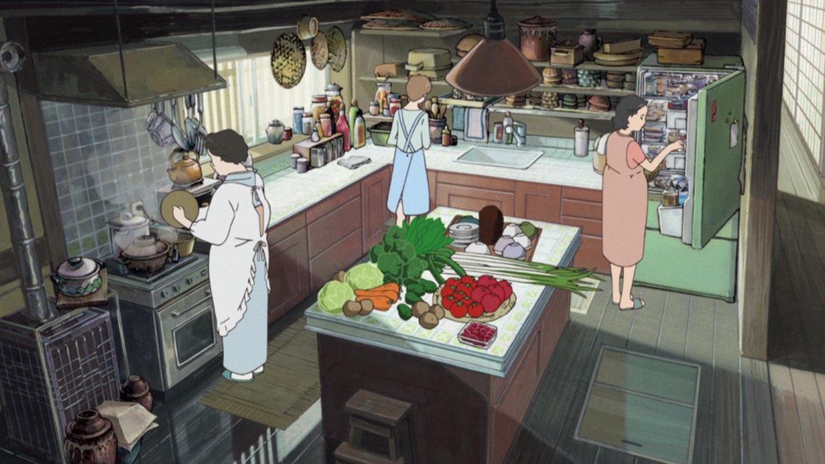 hacci98753072's tweet photo. さす九の台所問題を観察しててふと思ったんだけど、映画サマーウォーズのこれって九州じゃなくて長野県らしいけど、長野県全体が男尊女卑なんか？違うやろ。
そもそもこれが男女差別とも思わんしな。サマーウォーズの中の女性はめちゃ強い。ばあちゃんが絶対的権限持ってたし。 https://t.co/lKvgiChYGX