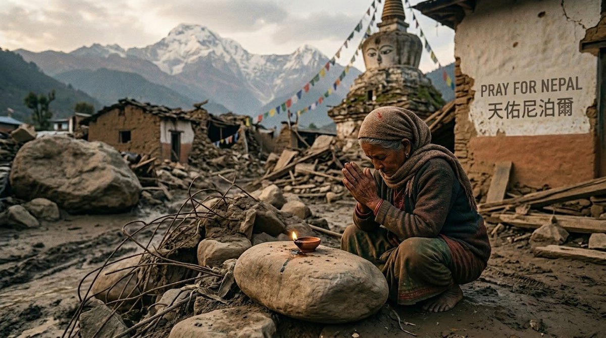 respectxuan's tweet photo. @Mel_Gibson042 #PrayForNepal #GodBlessNepal #HopeForNepal https://t.co/qusKgViGIU