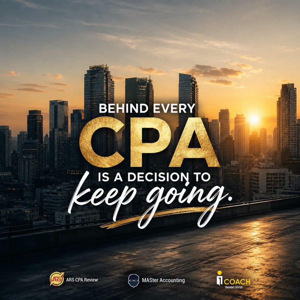 JmanLopo's tweet photo. Behind every CPA is a decision to keep going. ✨ Keep studying, keep believing, and never give up on the dream.

#CPASoon #FutureCPA #KeepGoing #CPA2026 #NeverGiveUp https://t.co/fLCs8WZe5W