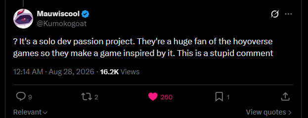 Max1_dev's tweet photo. Hey everyone

First off, I'm really glad that the marketing for this 
game showcase video was a huge success and got so much 
attention from all of you. That said, since there's 
been some negative feedback too, I wanted to share my 
thoughts on it.
The main concerns I've seen: https://t.co/PUnMJzChRh
