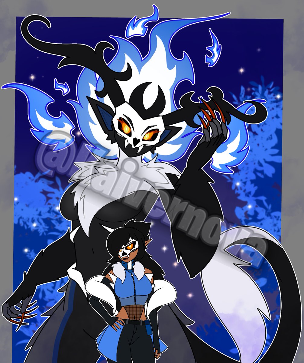 Cyclonicartist's tweet photo. My second Comission art
Belong to client on Vgen
#vgen #Vgencomms #Ocdesign
#commissionㅤ #windigo https://t.co/kkquouWo47