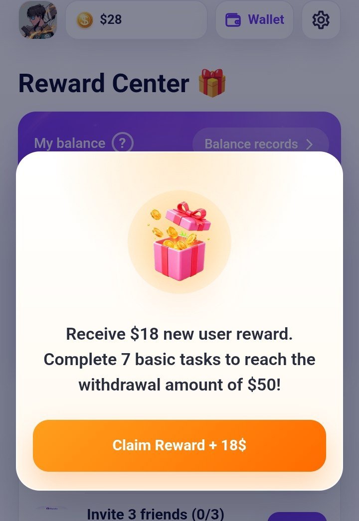 MDSniperX's tweet photo. Free $18 🎉 for new users that join 

Complete tasks and earn upto $50

Interested repost and drop telegram username https://t.co/bkVI2Ub6j2