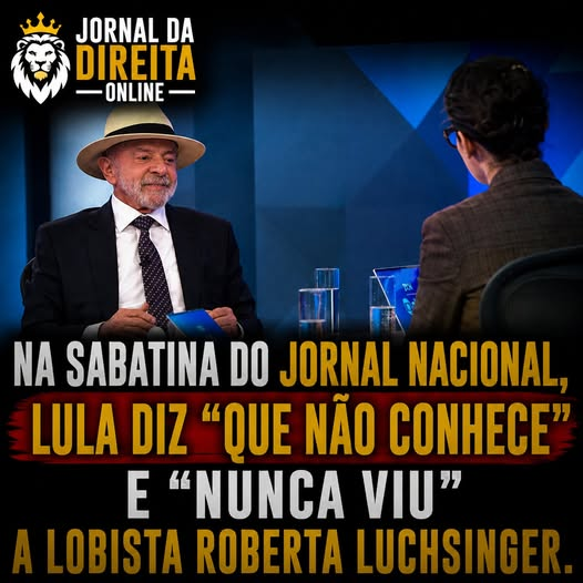 JornalBrasilOn2's tweet photo. Lula chama Roberta Luchsinger, lobista de Lulinha, de malandra  “Malandro é igual em todo lugar do mundo” https://t.co/8lPnO5nomU