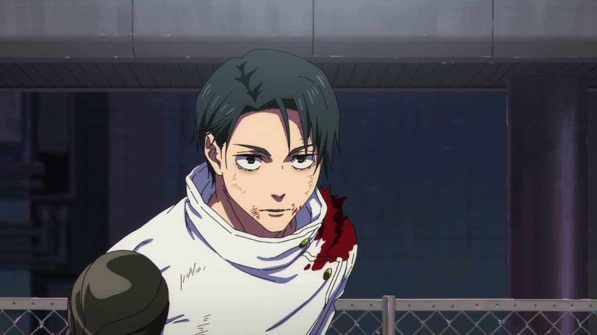 shorcery's tweet photo. He’s so handsome are you joking??? I love the crazed look in his eyes… Sendai Colony Yuuta… People would fight wars for you.. https://t.co/DhRhoLGwUv
