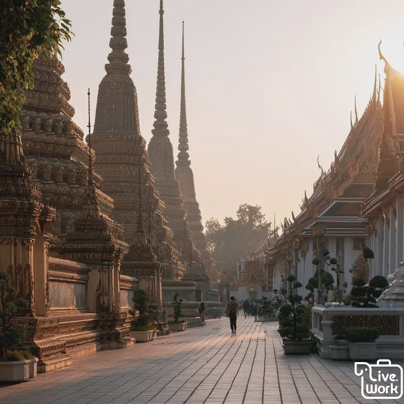 LaWiThailand's tweet photo. Bangkok weekend, perfectly balanced: Wat Pho → Museum Siam → Pak Khlong Talat. Stay in Old Town to cut commuting and keep it easy.

#Bangkok #ThailandTravel #WeekendPlan
Visit us at https://t.co/XHrw28z6C1 https://t.co/P1PKPmHADF