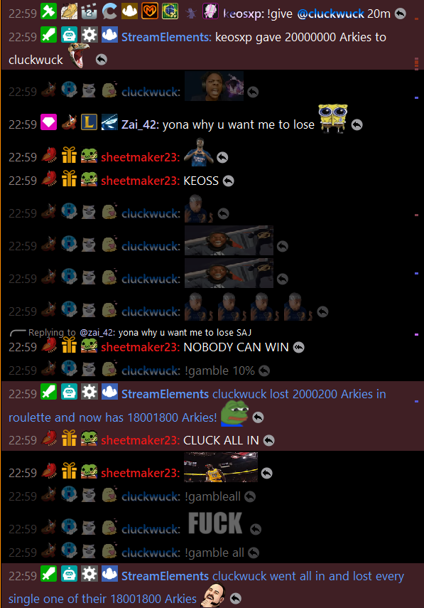 OSOS_Updates's tweet photo. OSOS member  @Clukcer  was given 20 million arkies by an ARK head mod and proceeded to lose it all moments later... 💀😭 https://t.co/2JQiUouTX2