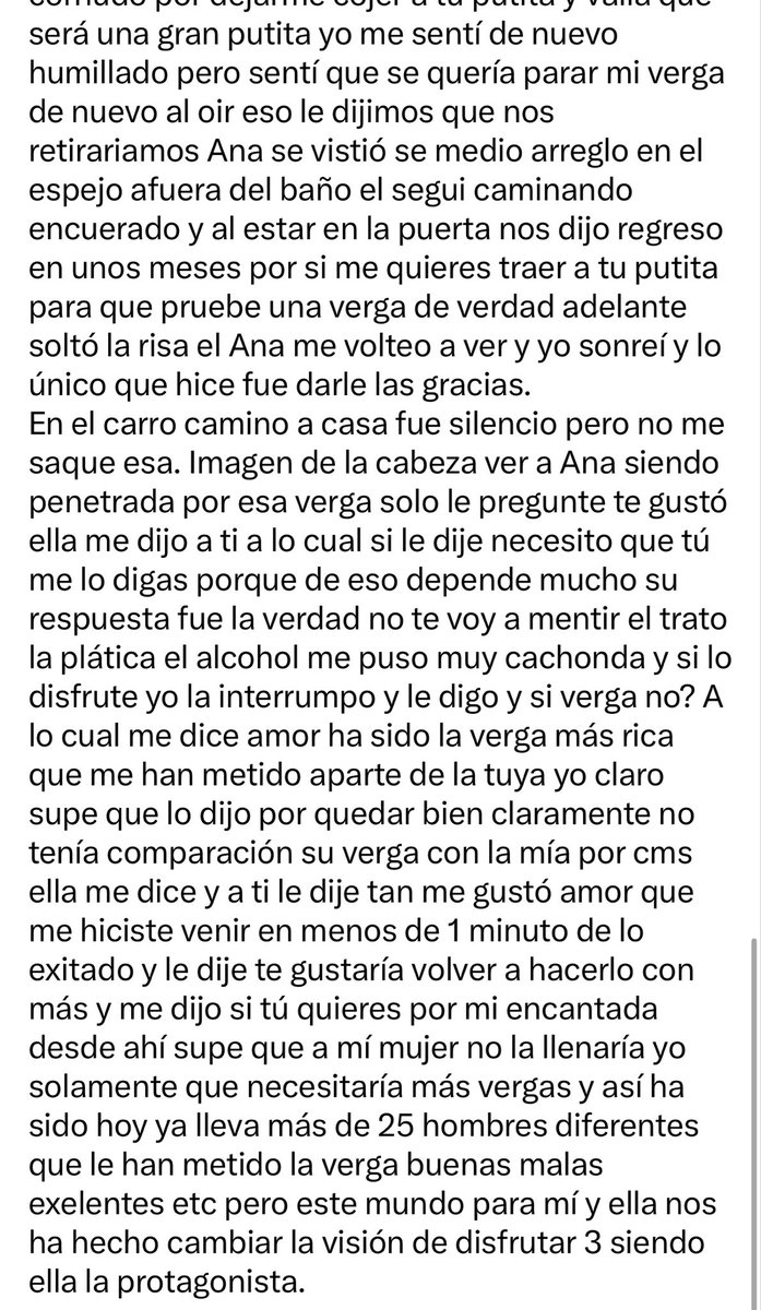 ConfesionesCuck's tweet photo. NUEVA CONFESION 🤫❤️

Somos una pareja sw ya con tiempo en el ambiente pero queríamos algo nuevo https://t.co/QeuN7OU5h5