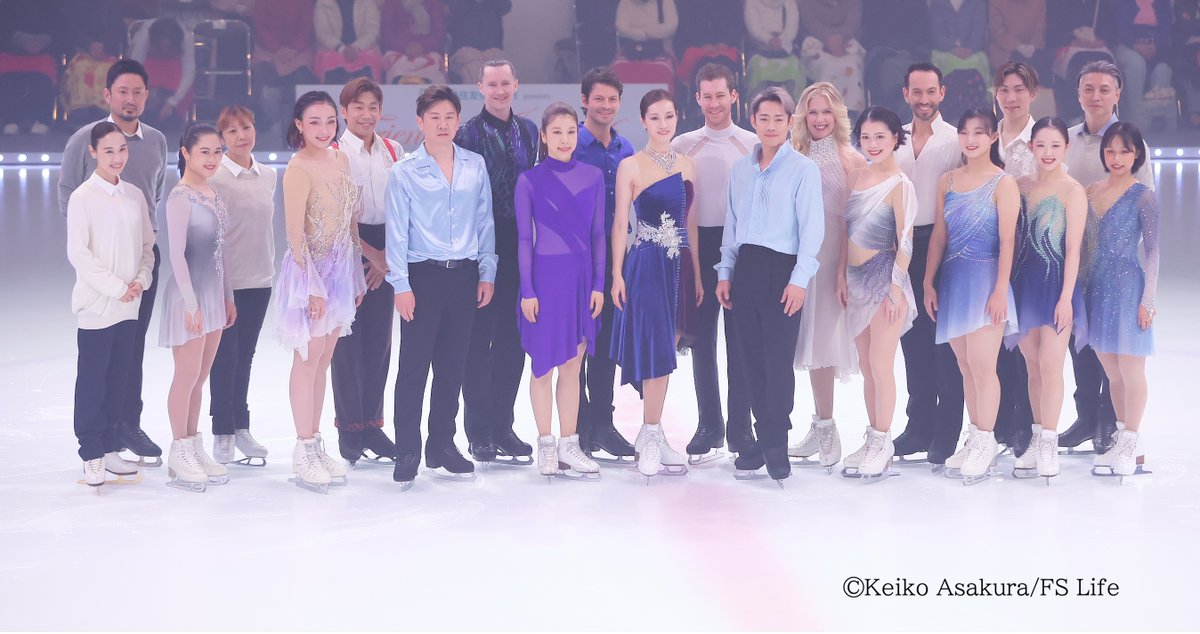 fskating_Life's tweet photo. 公演20回目を迎えた荒川静香さんプロデュースのアイスショー「フレンズオンアイス2026」。ゲ���プロが8月27日に行われました。この投稿にツリーで写真を紹介します。
本日より8月30日まで、KOSÉ新横浜スケートセンターにて6公演を開催。
#フレンズオンアイス
https://t.co/fFzisGD8D7 https://t.co/jiMwKtjupu