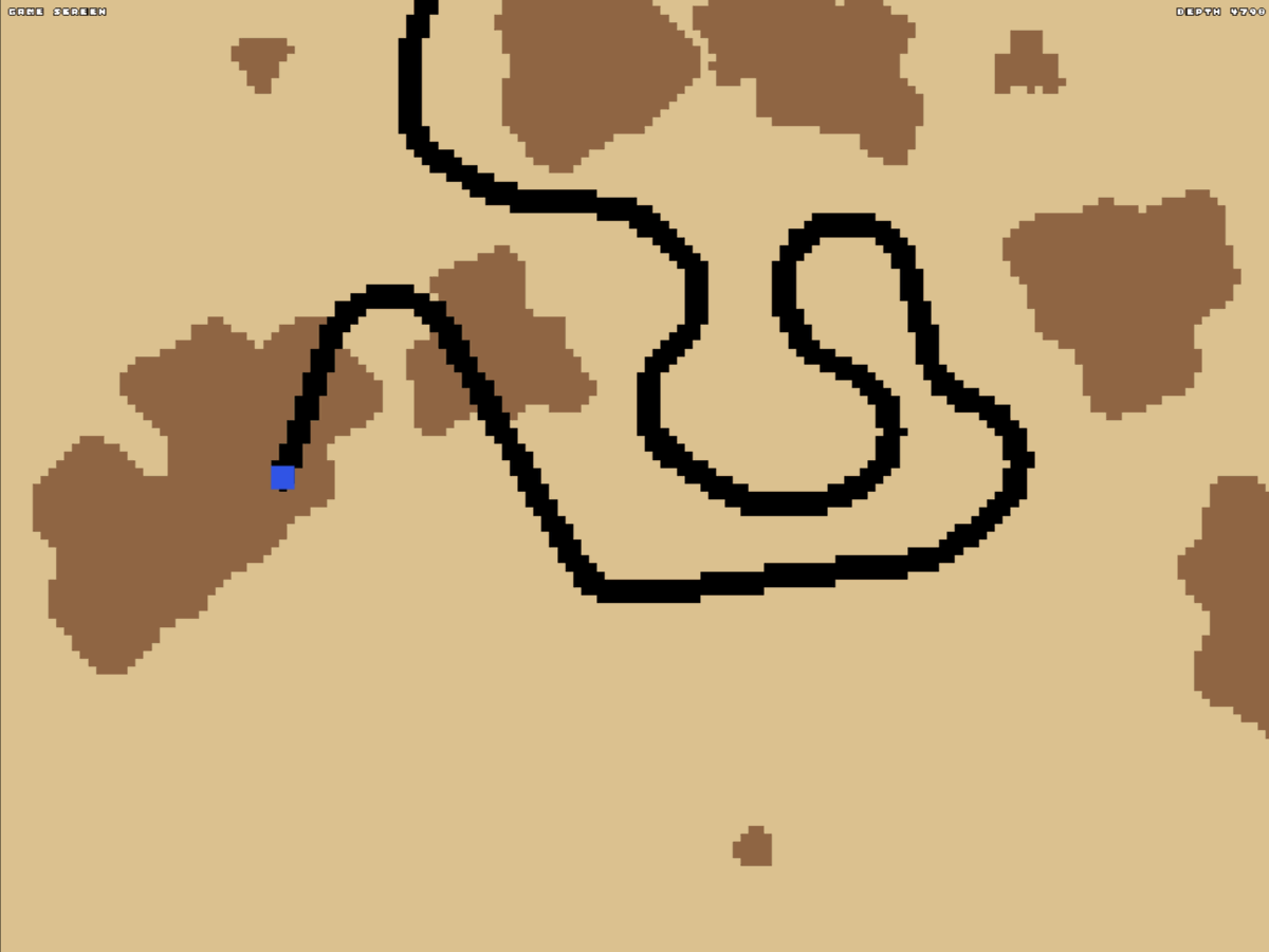 herebefrogs's tweet photo. Now we're digging...
#js13k #js13kgames #gamedev https://t.co/PCLqepbhqM