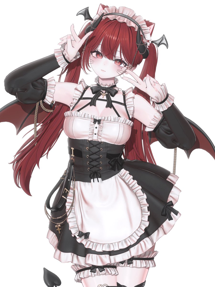 vrc_pingdori's tweet photo. #Airi3D 
#EdgeMode_VR https://t.co/2S3RNajeRt