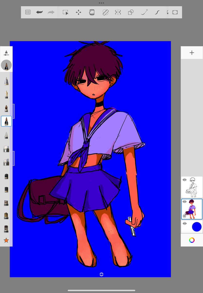 235q235's tweet photo. #サイキペイント 
교복+담배=야르렁~♡ https://t.co/6Z59TKPBW7