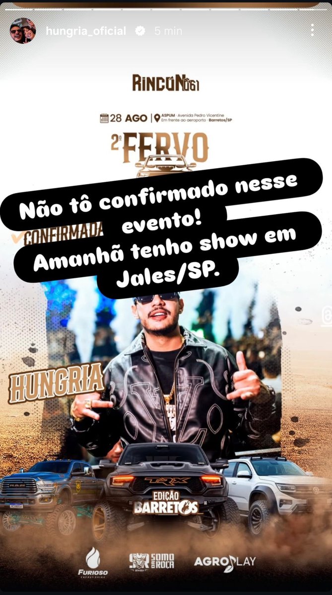 nattuita26's tweet photo. Hungria fazendo igual a banda jota quest não se apresenta em festa de cancelados kkkkkk https://t.co/Vm3Na0lDAu
