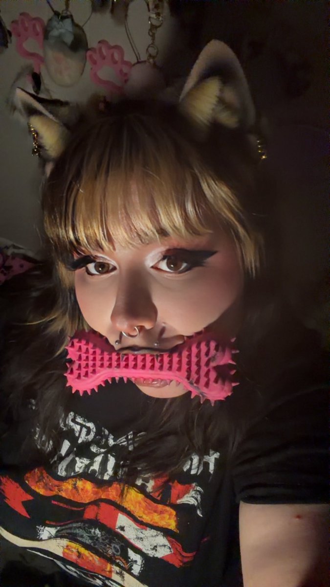 Darlingrisu's tweet photo. Bark bark!

#kemonomimi #puppygirl #doggirl #puppytwt https://t.co/YjmA03oCJH