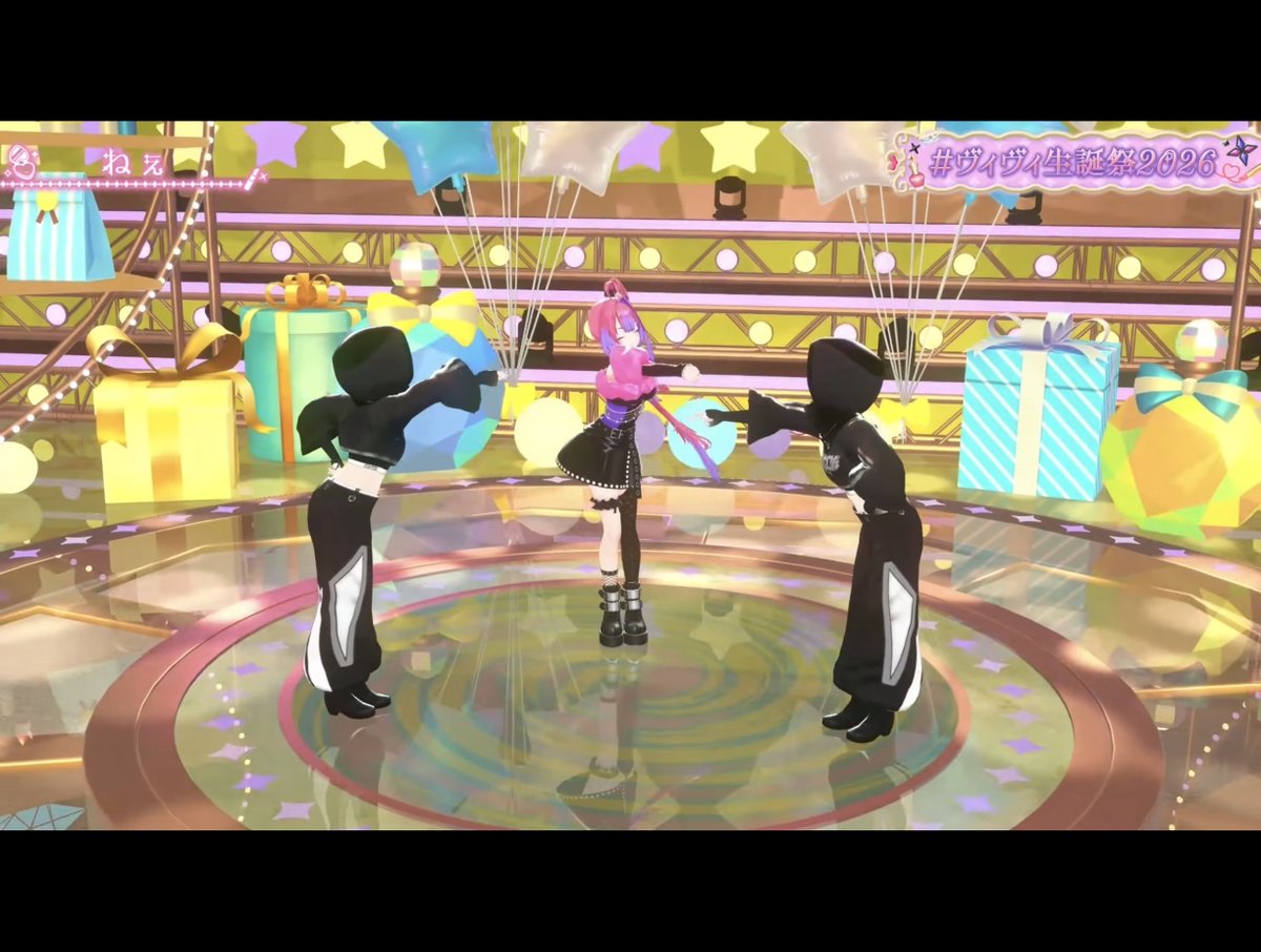 next_tommy's tweet photo. Perfumeは今コールドスリープ中だから…
ヴィヴィがPerfumeの曲を選んでくれたの嬉しかったなぁ☺️✨
もっとアイドル全開で行くのかと思ったらカッコいい系だったりエロ系だったりエモ系だったりロックだったり、振り幅が凄かった🌟

#ヴィヴィ生誕祭2026 https://t.co/eWDuKw7SHe