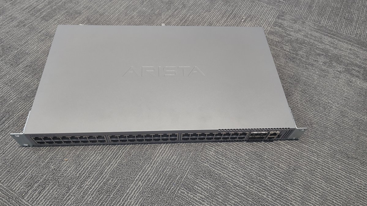 MichaelChomsky's tweet photo. For a deployment, a switch being available is only step one. SKU/config, ports/optics, airflow/PSU, software, testing, destination and lead time decide whether it is actually usable.

Arista DCS-7060CX3-32C-R and DCS-7010TX-48C-R are available for defined requirements.

#Arista https://t.co/UguvJkcm6Q