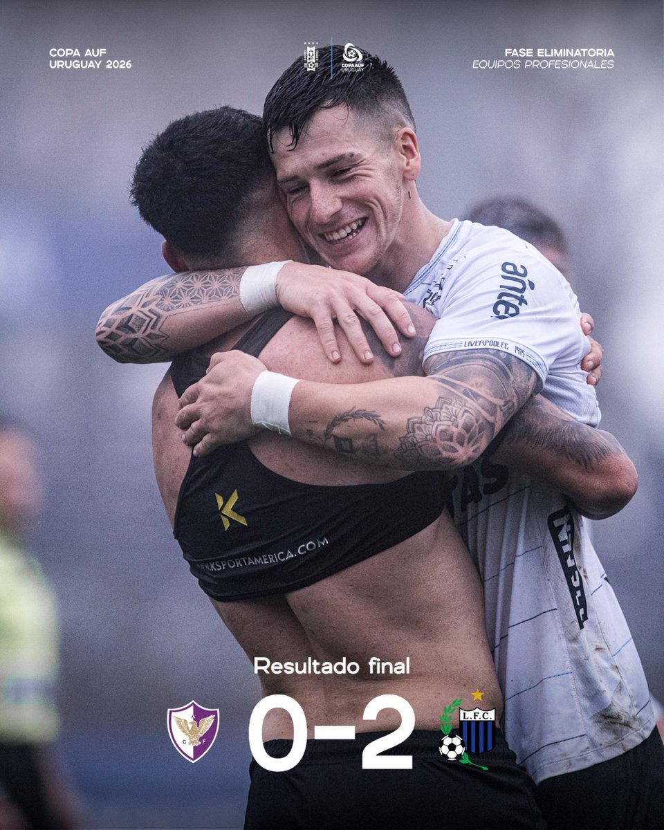 rojasreport's tweet photo. 𝐋𝐈𝐕𝐄𝐑𝐏𝐎𝐎𝐋 𝐃𝐄𝐁𝐔𝐓Ó 𝐂𝐎𝐍 𝐕𝐈𝐂𝐓𝐎𝐑𝐈𝐀

Por la primera fecha del Grupo 6 de la Copa AUF Uruguay, Liverpool venció 2-0 a Fénix en el Parque Capurro. https://t.co/GRlJs2ZJUp