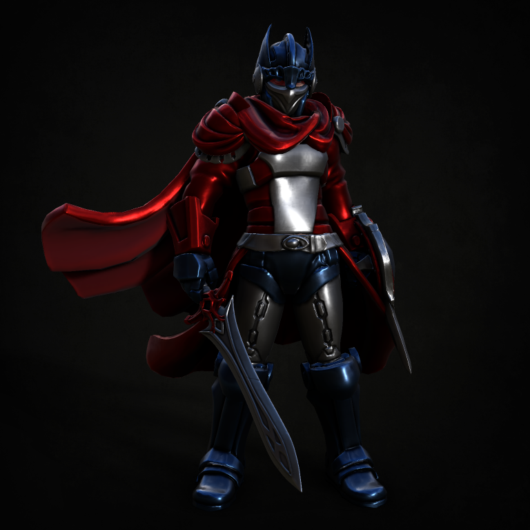 CharlesBigBlue's tweet photo. 'Til we are One.

My rendition of Optimus Prime as a knight.

A knight voiced by a king.

🕊️

#Transformers #PeterCullen #HeroForge https://t.co/uocO6nvuWq