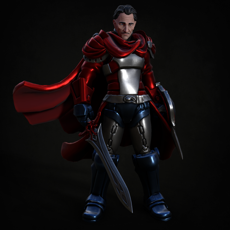 CharlesBigBlue's tweet photo. 'Til we are One.

My rendition of Optimus Prime as a knight.

A knight voiced by a king.

🕊️

#Transformers #PeterCullen #HeroForge https://t.co/uocO6nvuWq