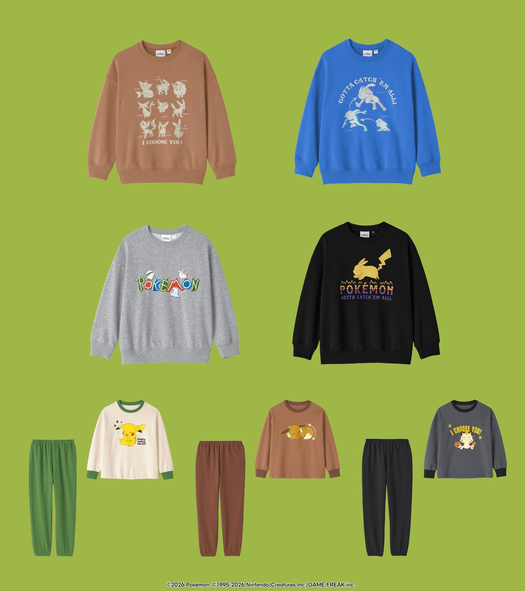 k42wKKihKBGTvXv's tweet photo. ポケモンGU商品10月登場！！！！

10/23(金)午前7:15より 販売開始予定

森の中でポケモンとともに暮らすトレーナーのライフスタイルをイメージした、​自然の色合いやアウトドア由来のディテールを取り入れたコレクション。​

https://t.co/2p6f3J524P https://t.co/D5nAsP5Z7W